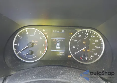 2024 Nissan Sentra S Xtronic Cvt из США, поврежденный, VIN 3N1AB8BV1RY333724